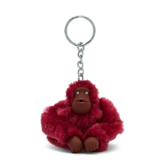 Kipling Sven Small Classic Sven Monkey Keychain Kiegészítők Piros | HU 2007LI